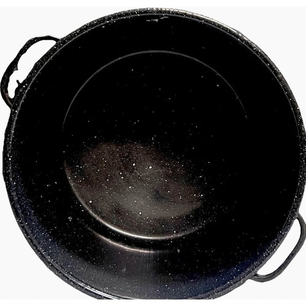 Enamelware Stock‎ Pot w/ Lid, Steamer Insert & Pan